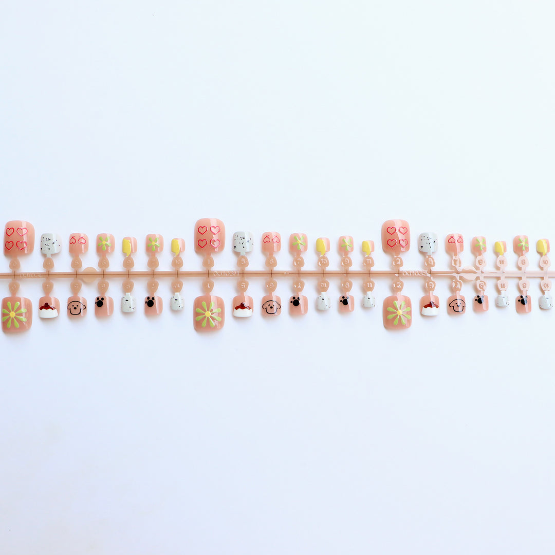 Artistic Themed Press-On Nail Collection Stornfield