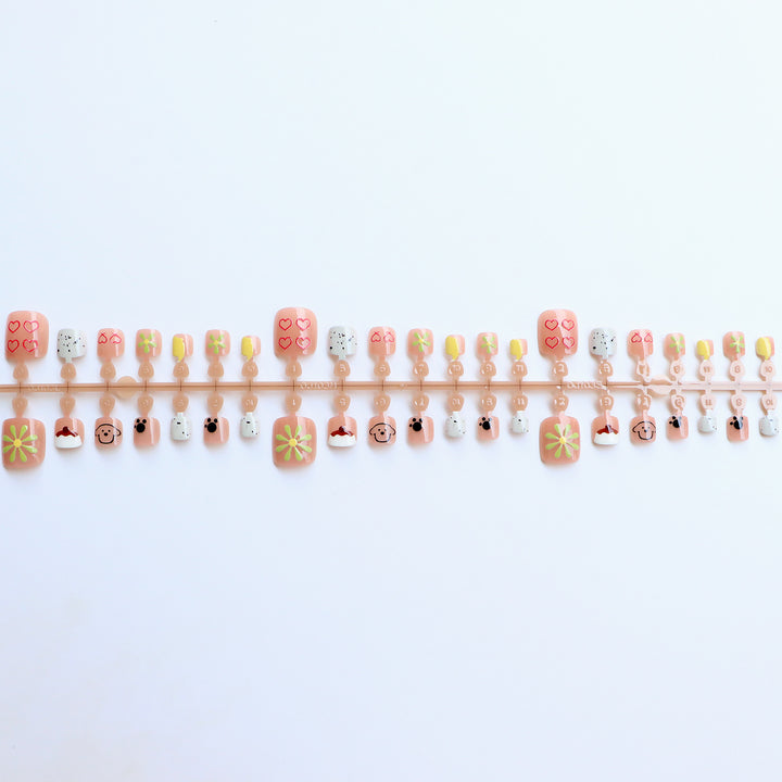 Artistic Themed Press-On Nail Collection Stornfield