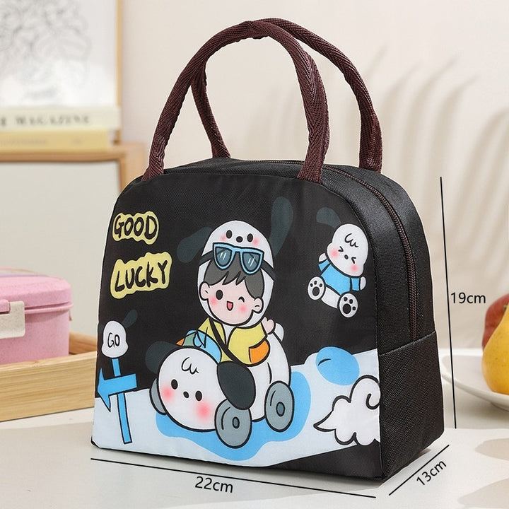 Cartoon-Themed Insulated Lunch Bag Stornfield