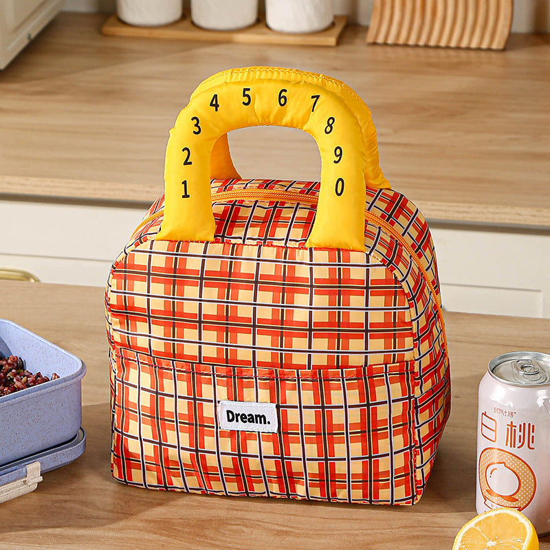 Insulated Lunch Bag with Colorful Handles Stornfield