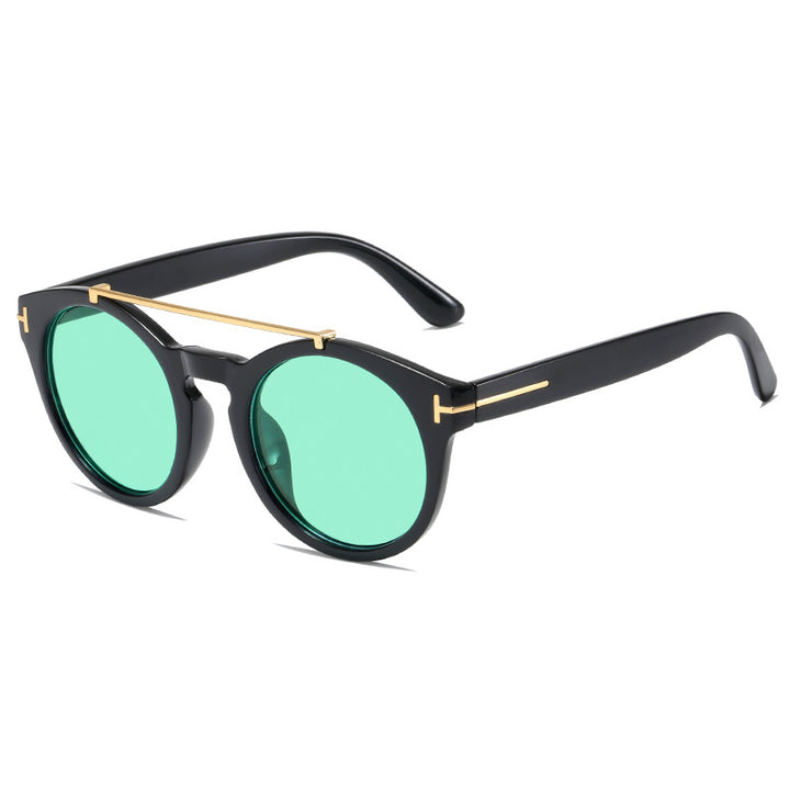 Ladies fashionable sunglasses with elegant round lenses Stornfield