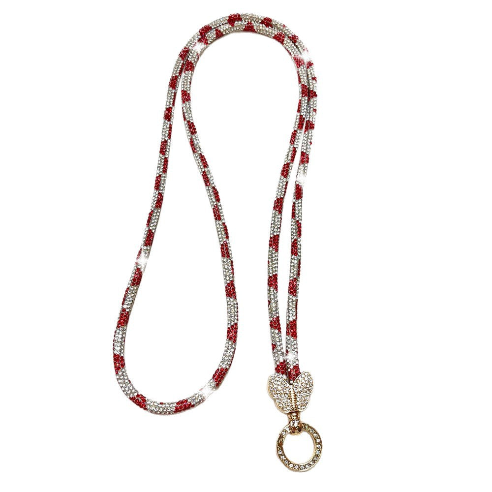 Rhinestone Encrusted Phone Lanyard Stornfield