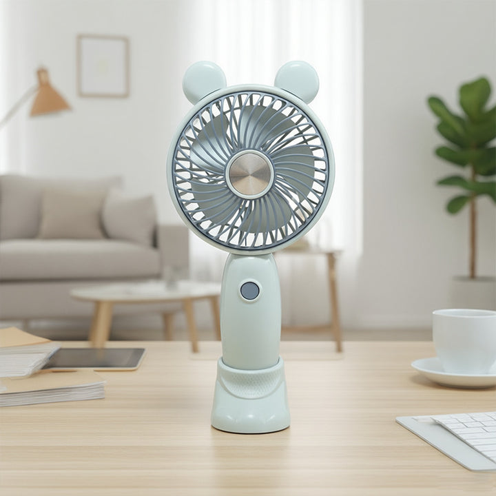 Ladies Portable Mini Fan with Cute Animal Design Stornfield