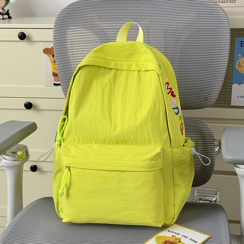 Decorative Character-Embellished Casual Backpack Stornfield