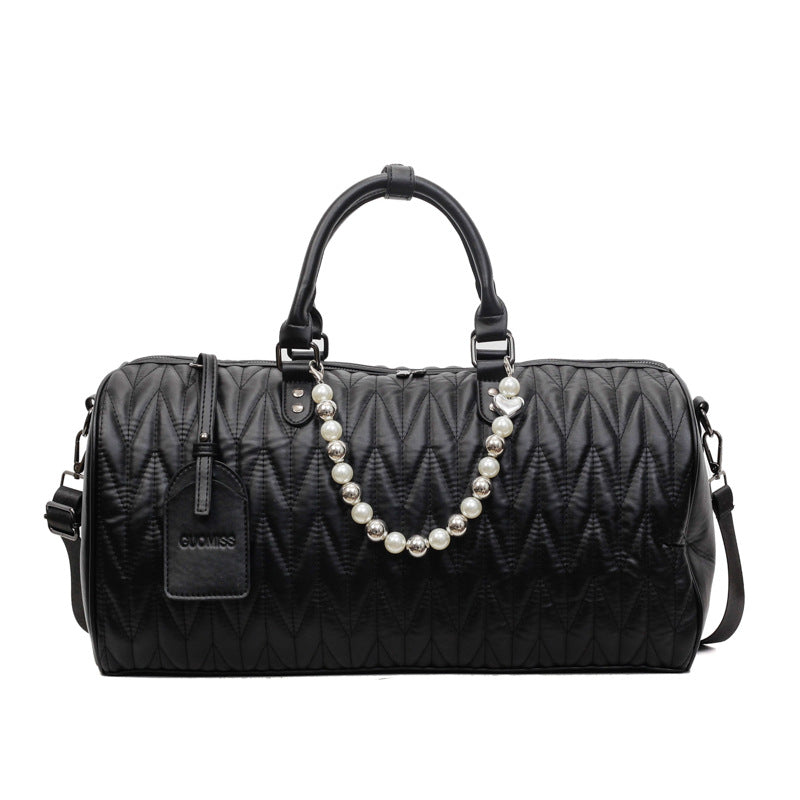 Noble travel bag in modern diamond design Stornfield