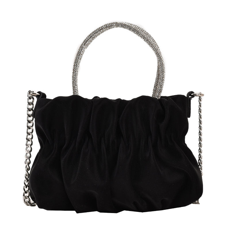 Elegant Ruched Handbag