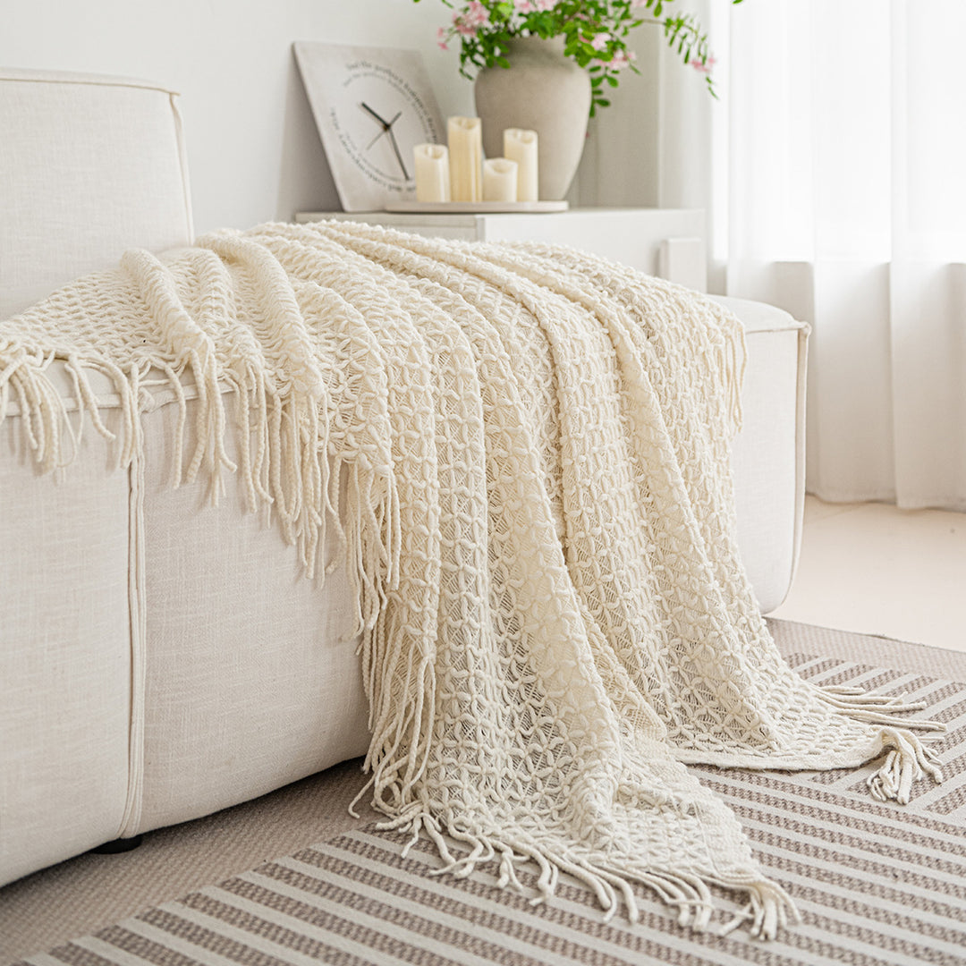 Home Decor Knit Throw Blanket