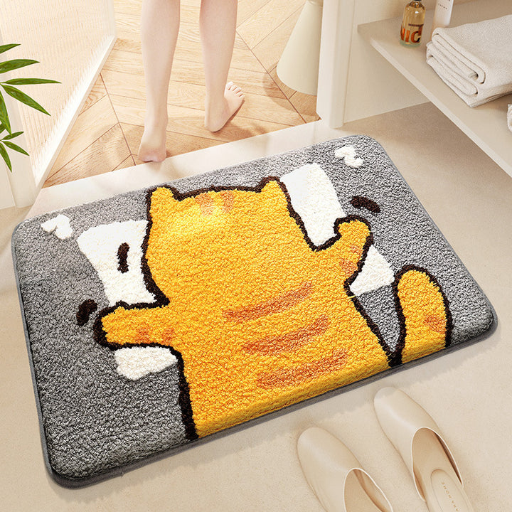 Pet-Themed Bath Mat
