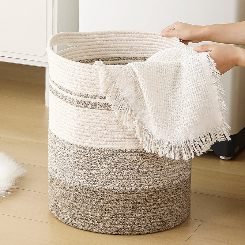 Women's storage basket with modern striped design Stornfield