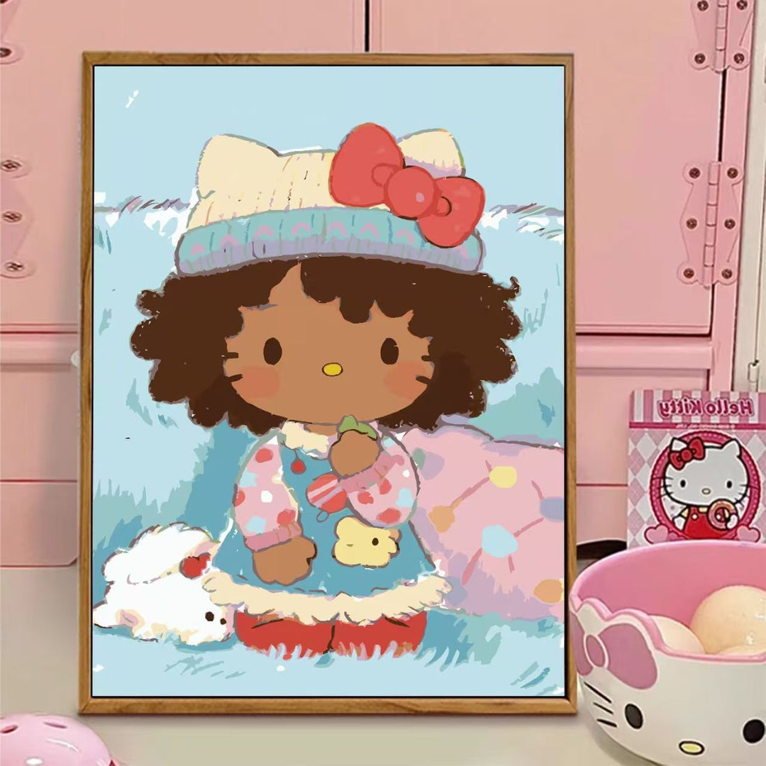 Cute Cartoon Character Canvas Art Stornfield