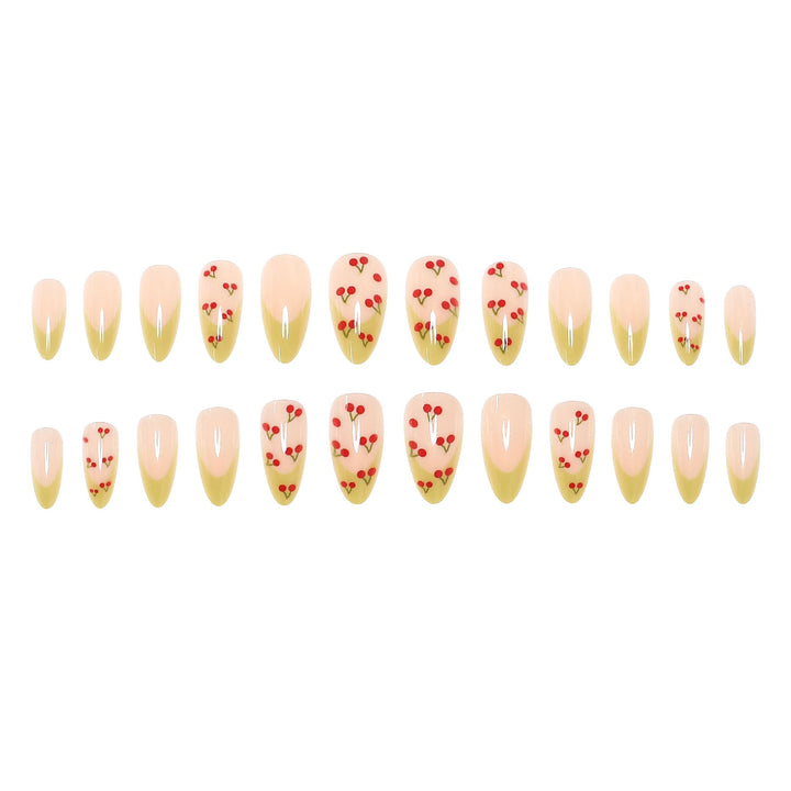 Cherry Blossom Themed Press-On Nail Set
