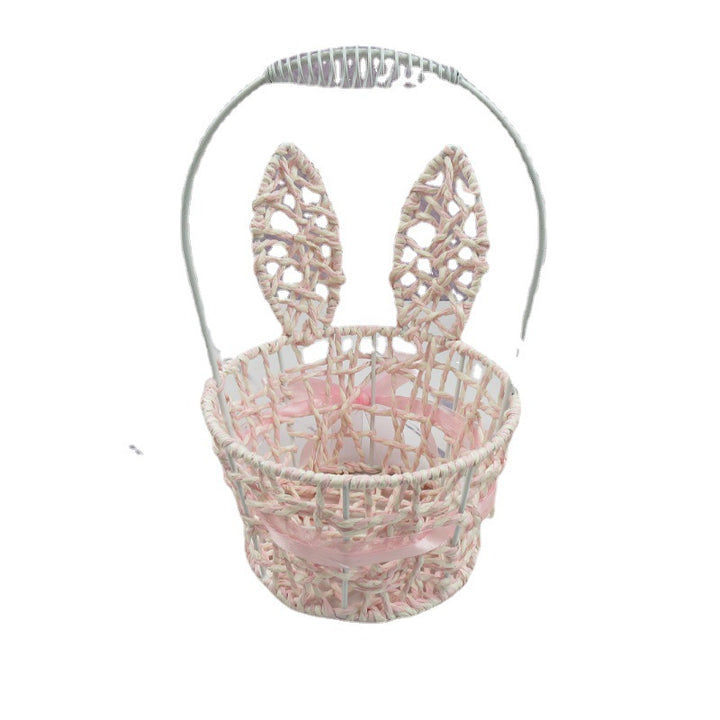 Women's Decorative Basket with Bow Accent Stornfield
