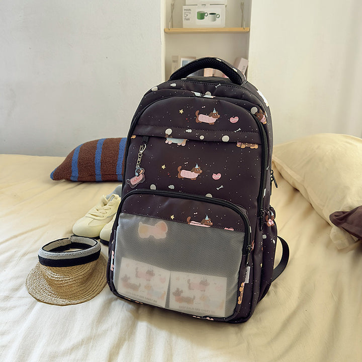 Fun Illustrated Pet-Themed Backpack Stornfield