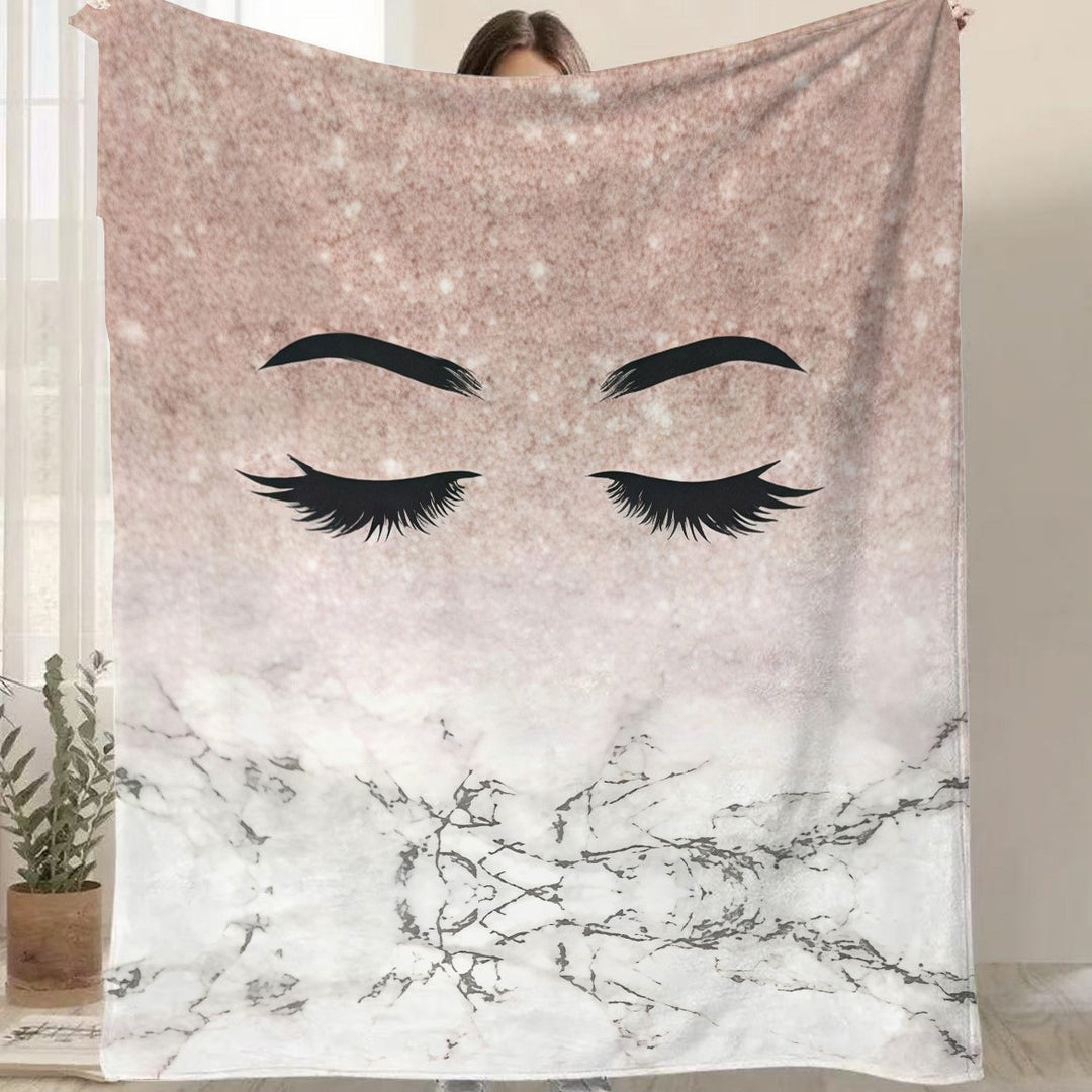 Artistic Patterned Throw Blanket