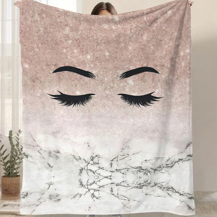 Artistic Patterned Throw Blanket