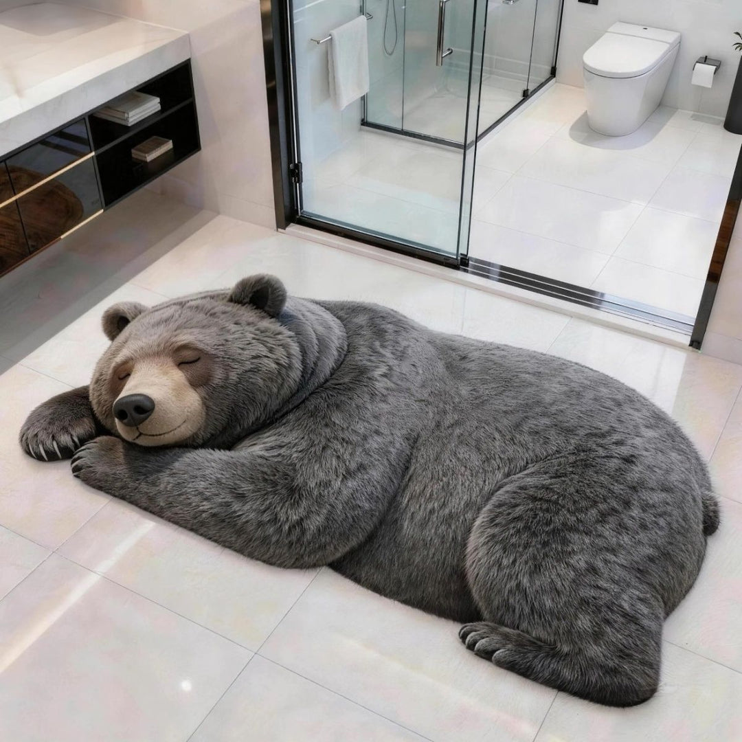 Cute Dog Shaped Bath Mat