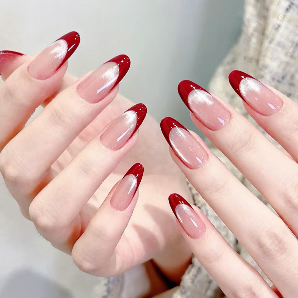 Versatile Press-On Nail Set with Unique Art Designs