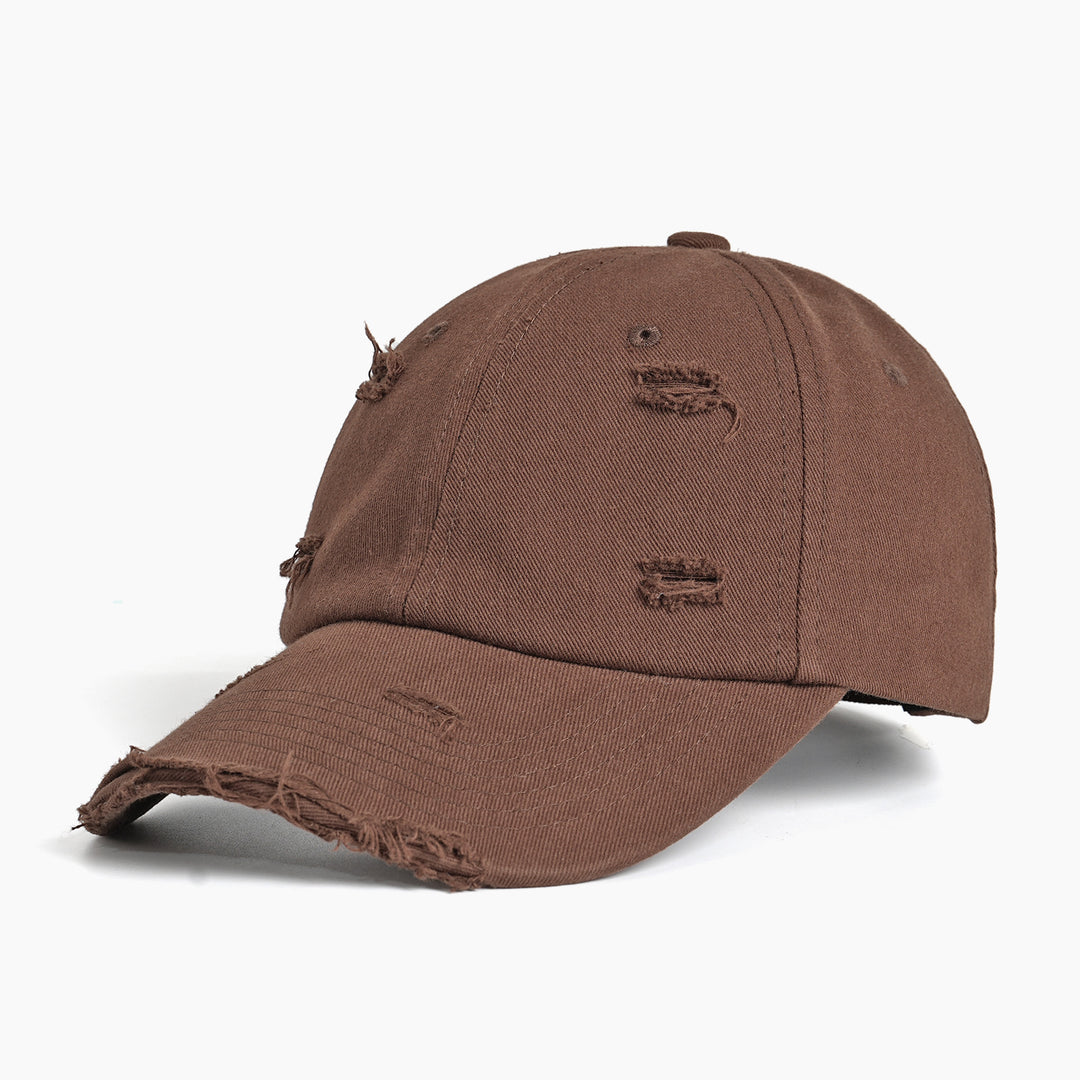 Women's fashionable baseball cap with destroyed look Stornfield