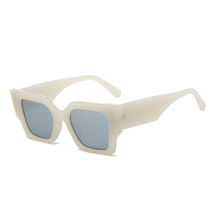Ladies fashionable square sunglasses with wide frame and UV protection Stornfield