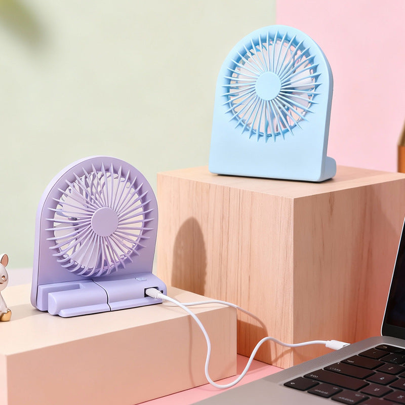 Women's portable USB fan with versatile tilt mechanism Stornfield