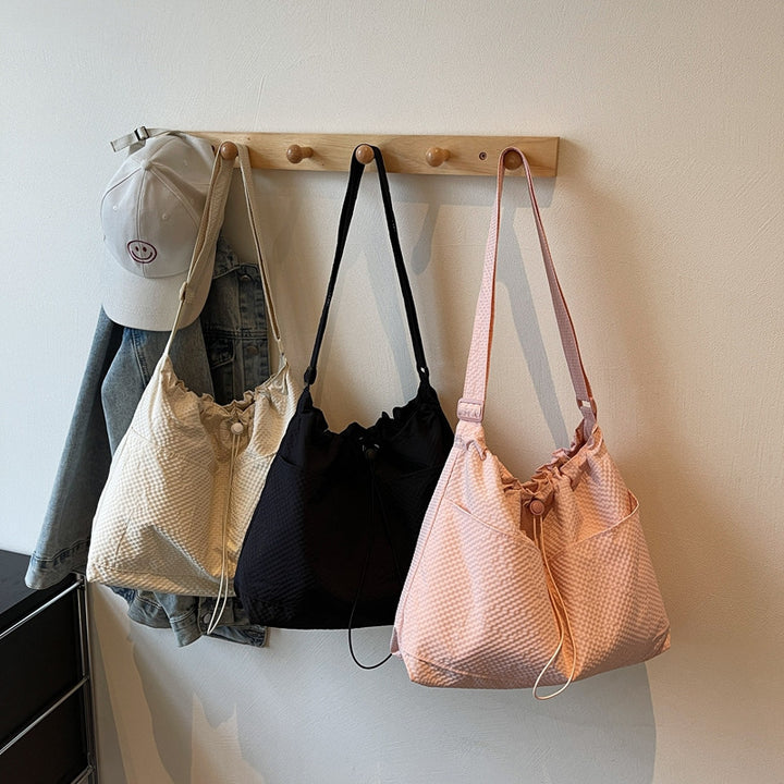 Lightweight Drawstring Weekend Tote Stornfield