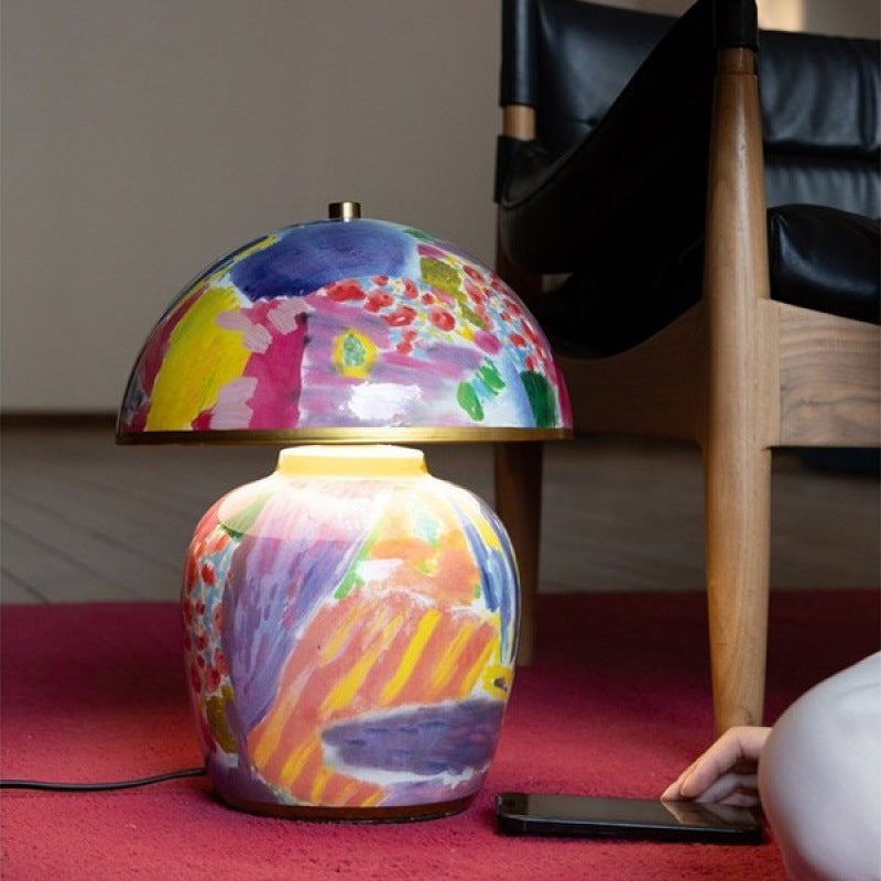 Artistic Ceramic Table Lamp