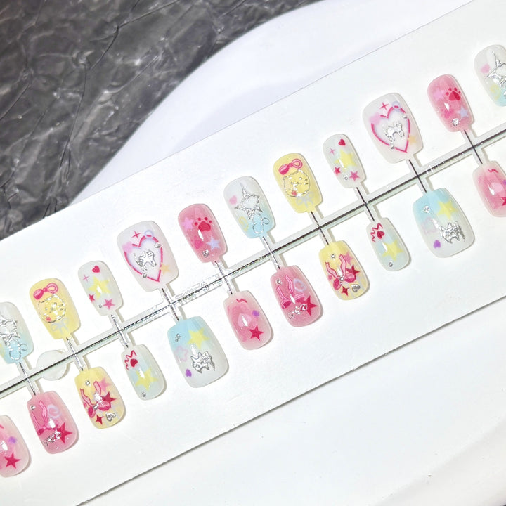 Elegant Ombre Art Press-On Nails