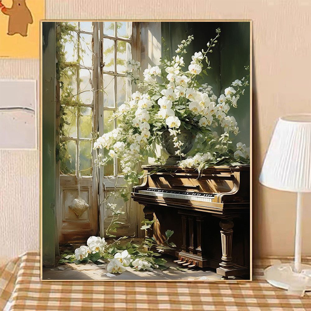 Artistic Floral Still Life Canvas Art Stornfield