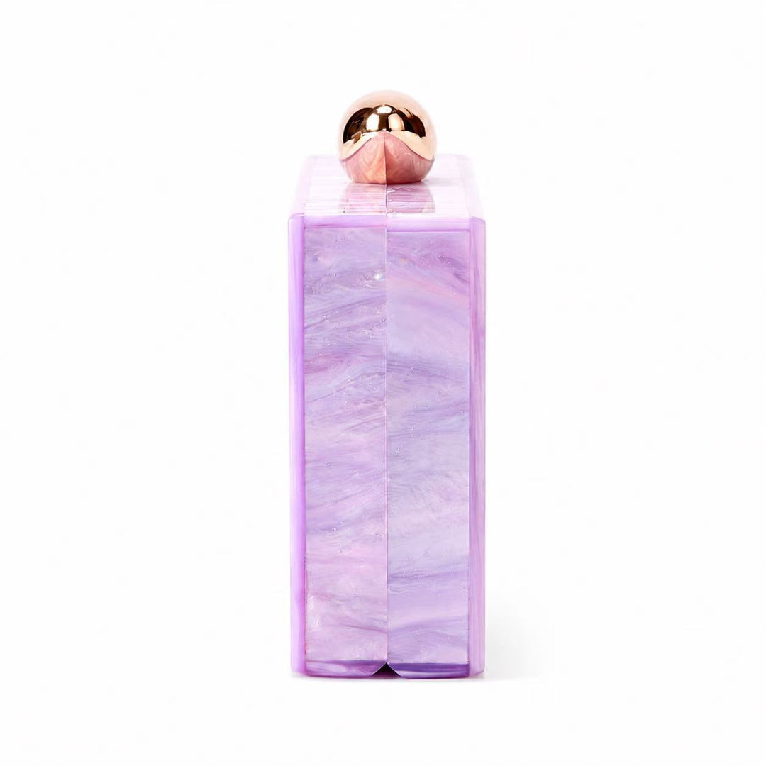 Artistic Acrylic Box Clutch