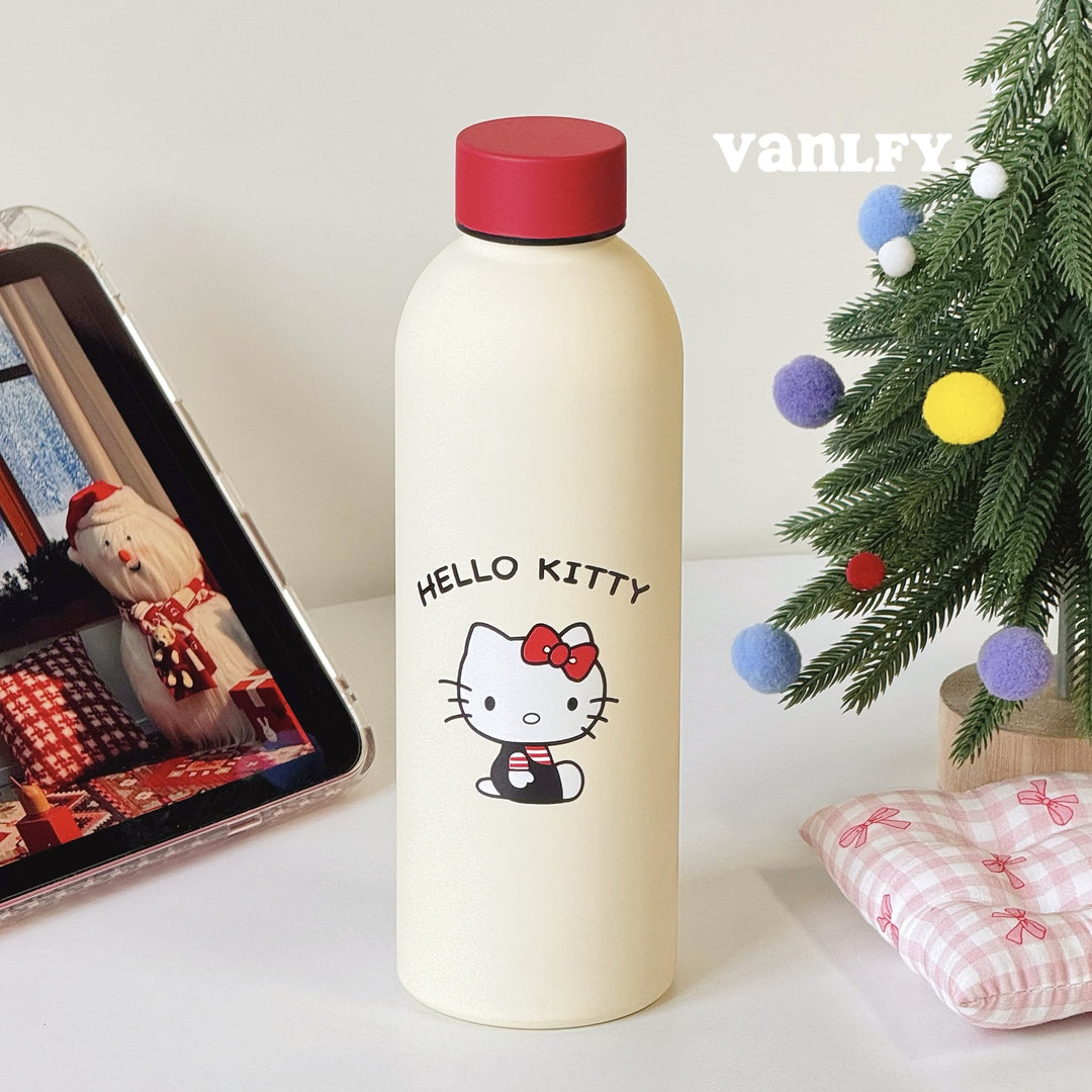 Ladies insulated drink bottle with cheerful Hello Kitty design Stornfield