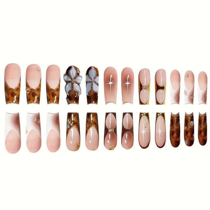 Artistic Luxury Press-On Nails Stornfield
