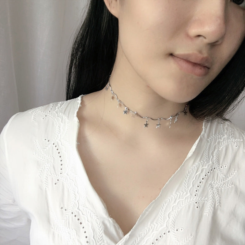 Star Charm Linked Chain Necklace Stornfield