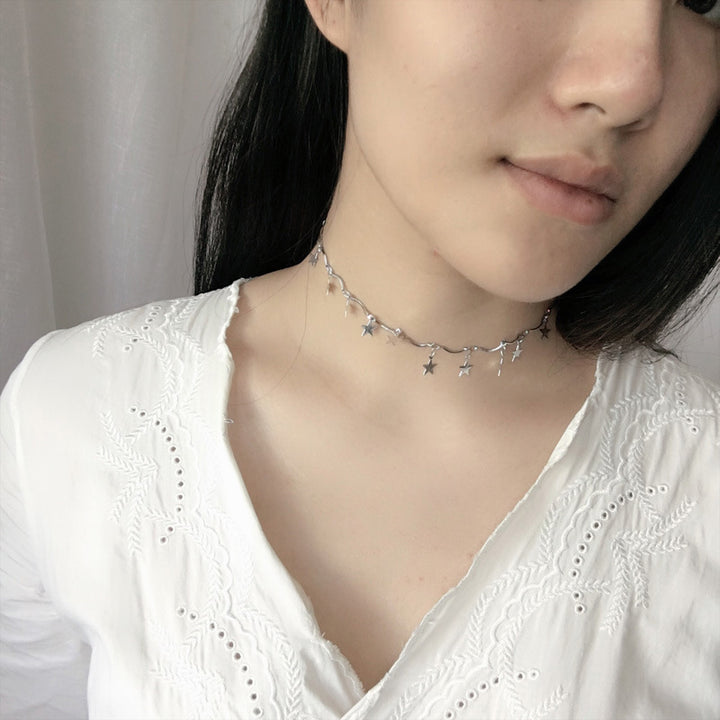 Star Charm Linked Chain Necklace Stornfield