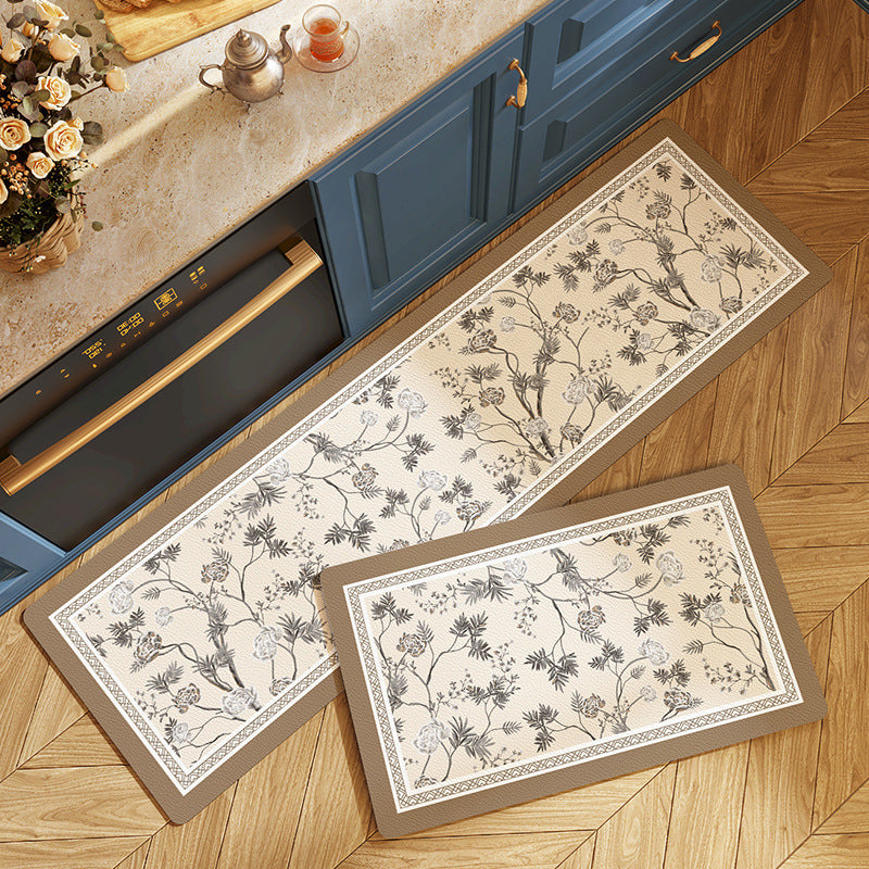 Floral Pattern Comfort Mat