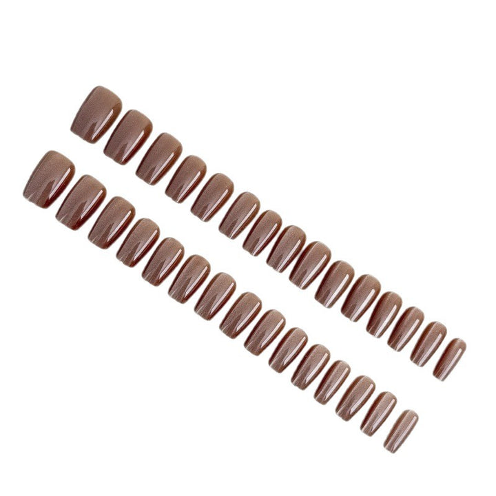 Elegant artificial nails with gentle ombre finish Stornfield