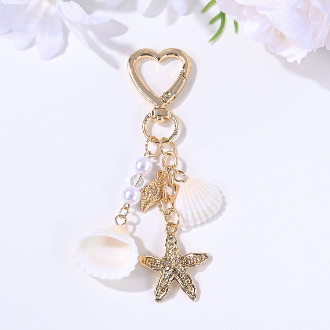 Keychain with Maritime Star Motif Stornfield
