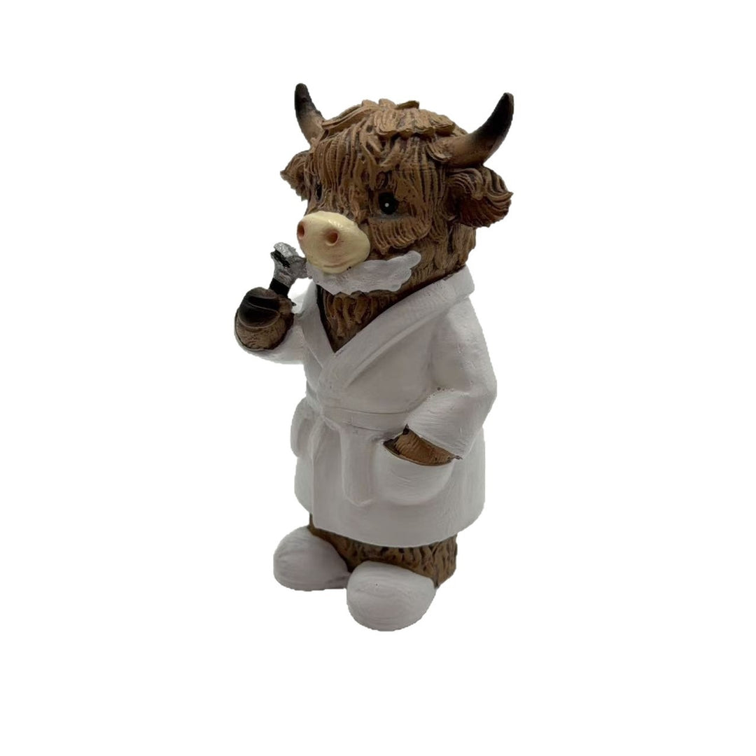 Funny Highland Cattle Bathroom Figure Stornfield