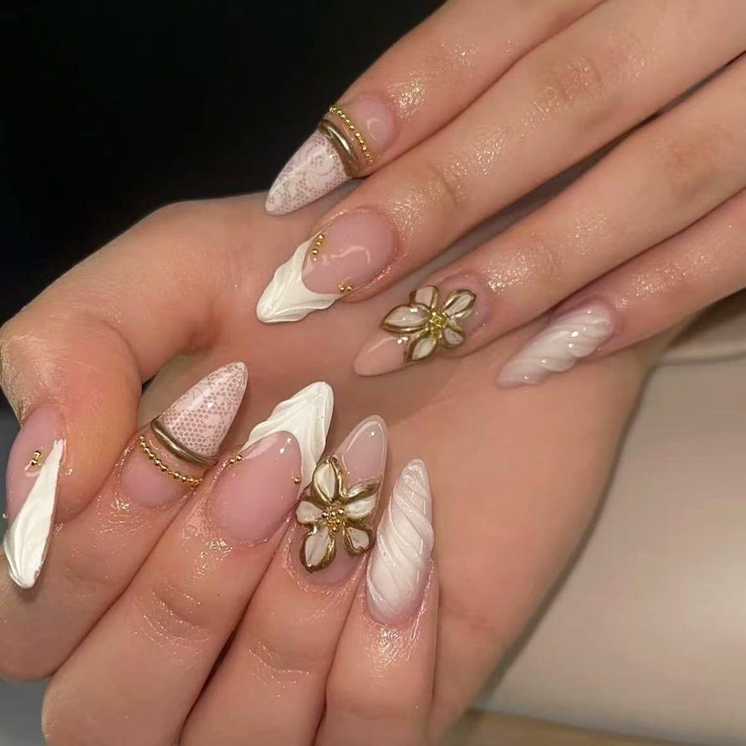 Decorative Press-On Nail Set