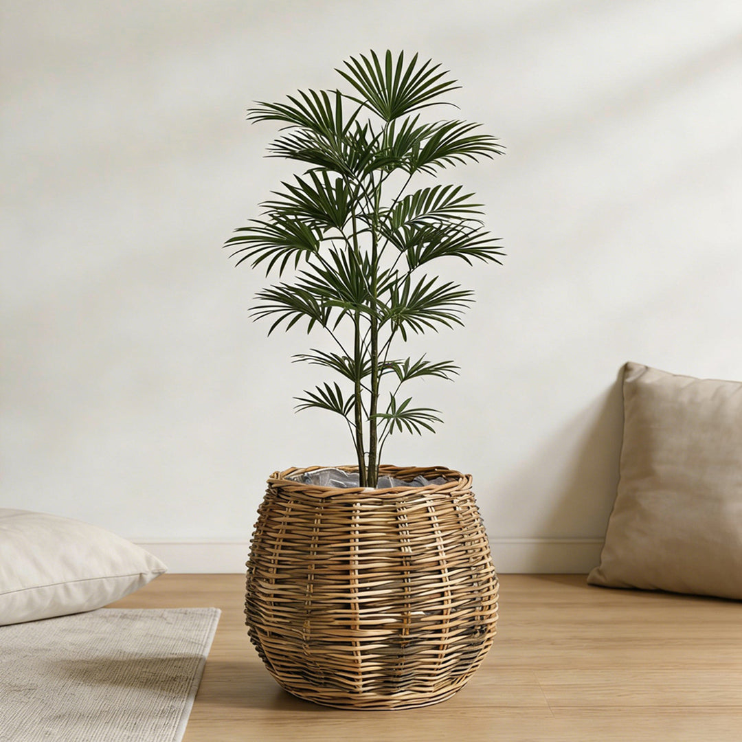 High-quality plant basket made of natural willow Stornfield