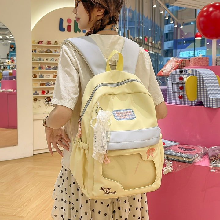 Cute Cartoon-Embellished Mini Backpack Stornfield