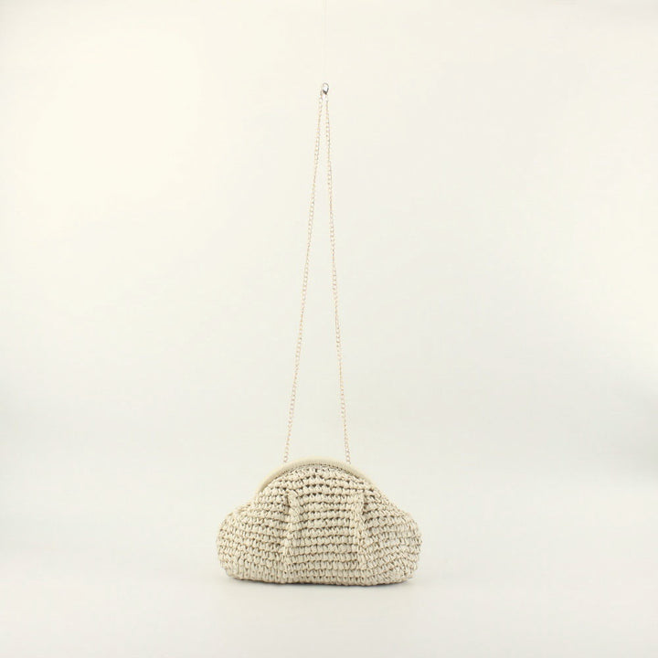 Clutch with decorative braided design Stornfield