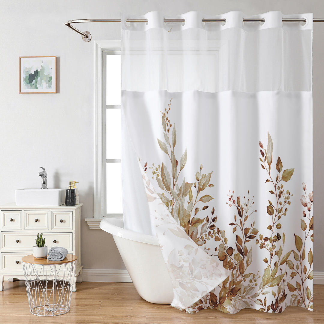 Botanical Floral Shower Curtain Stornfield