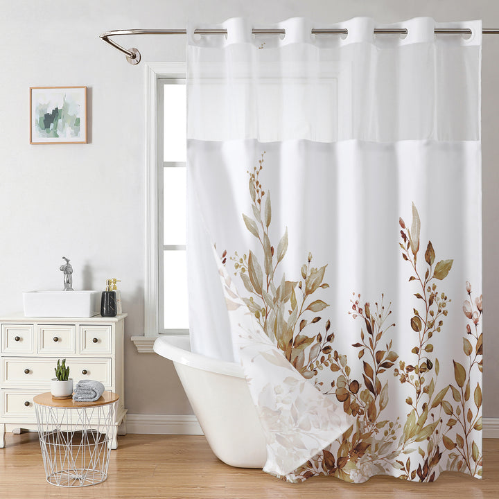 Botanical Floral Shower Curtain Stornfield