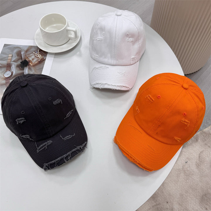 Men's Distressed Vintage-Style Baseball Cap Stornfield