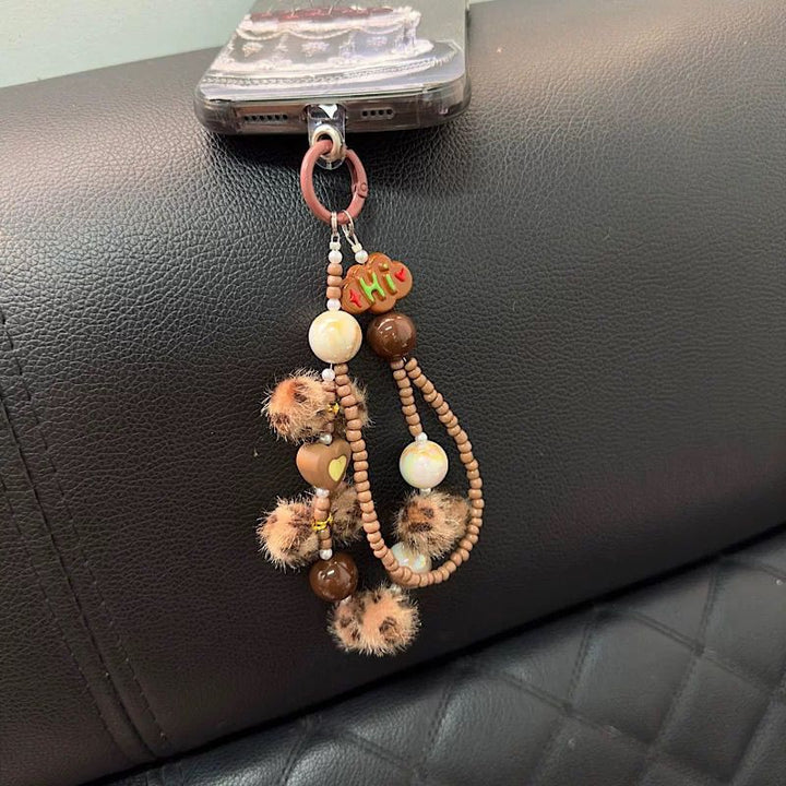 Decorative Beaded Keychain Stornfield 1790134810