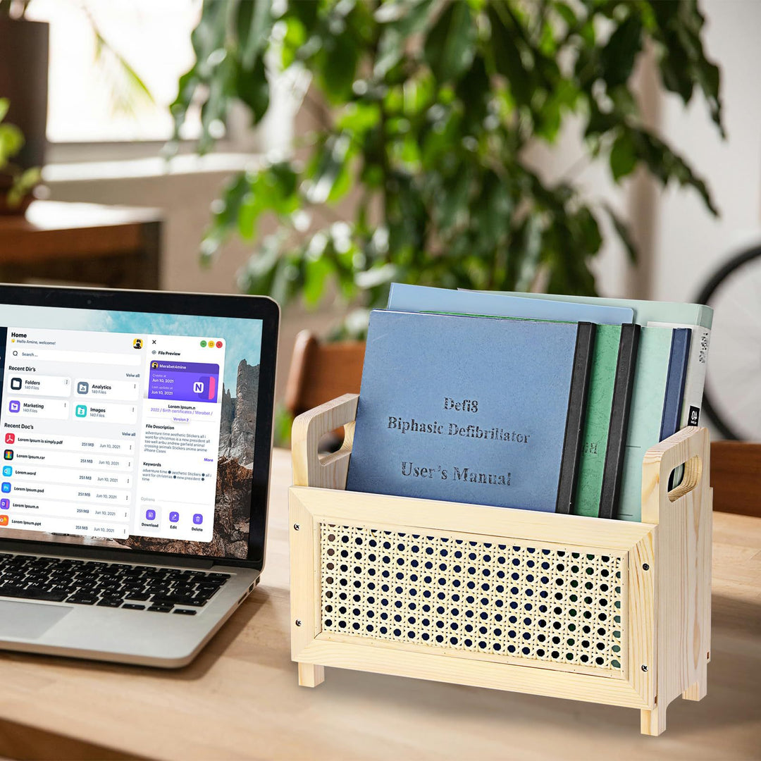 Rectangular Woven Storage Basket Stornfield