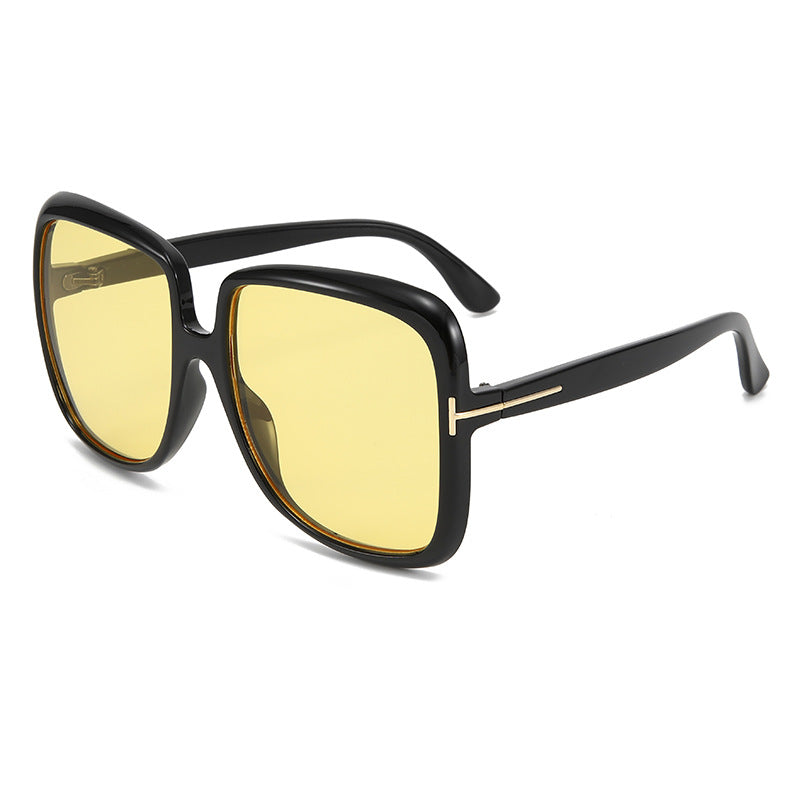 Women elegant oversized sunglasses with delicate frame Stornfield