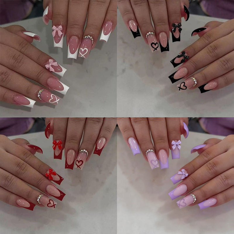 Artistic Statement Press-On Nails Stornfield