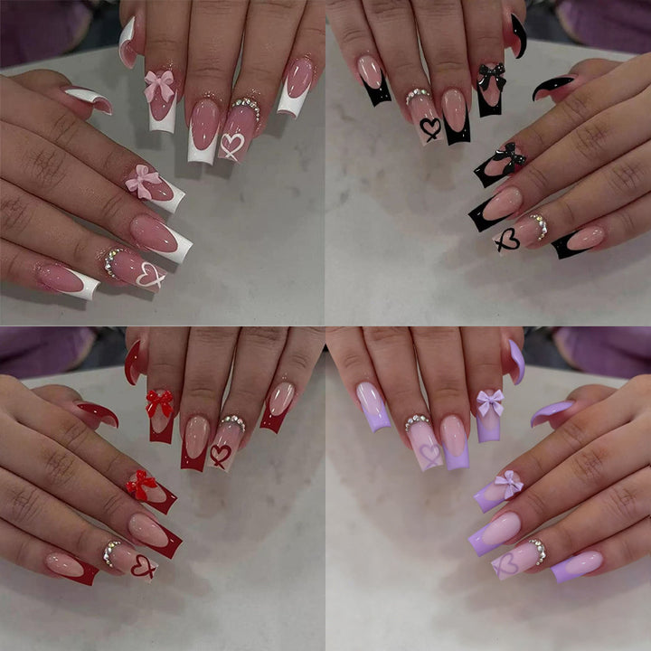Artistic Statement Press-On Nails Stornfield