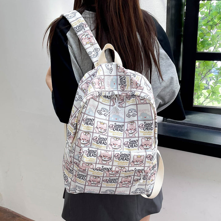 Cartoon Patterned Backpack Stornfield